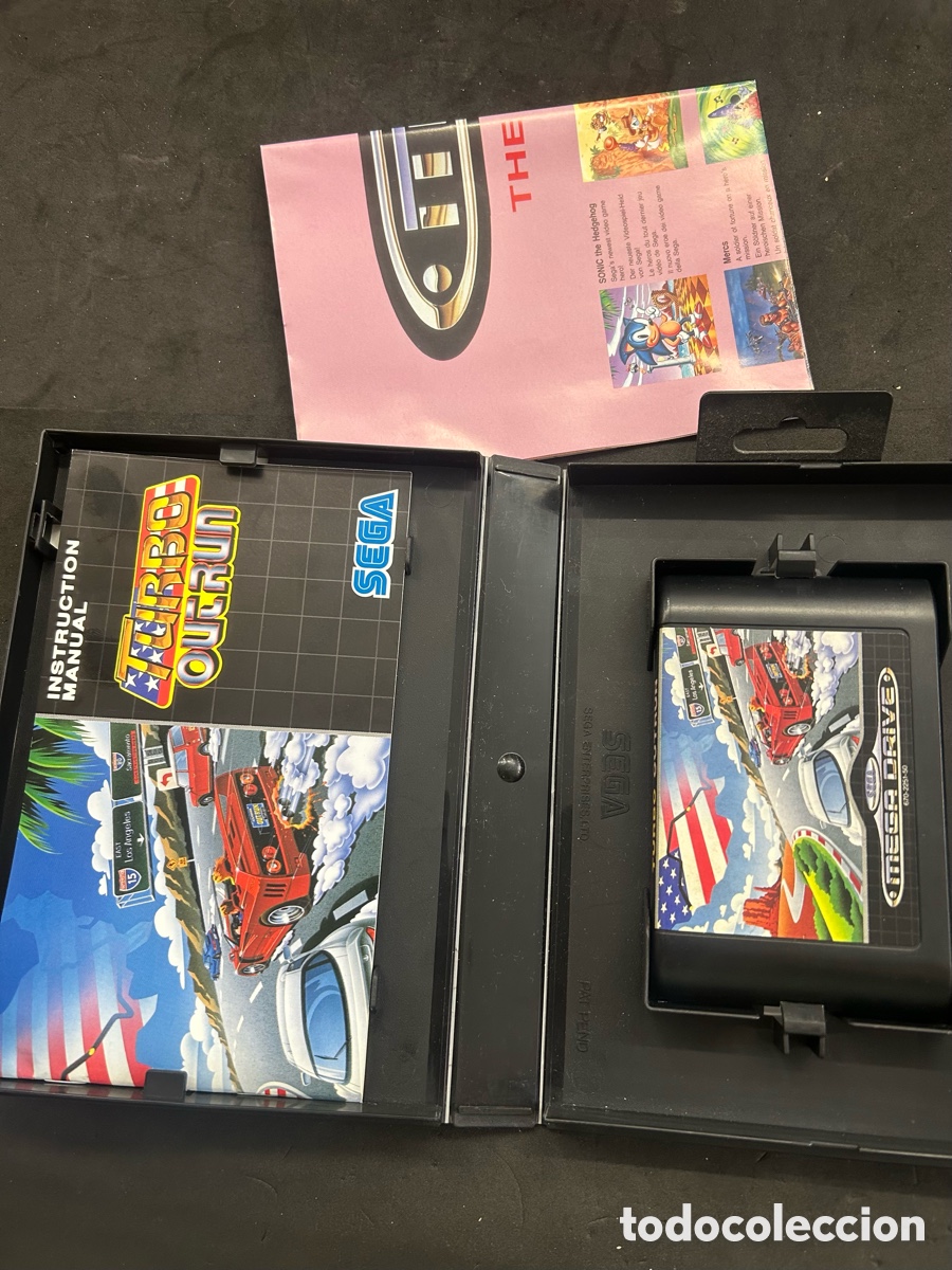 Videojuegos y consolas: Mega drive Turbo Out Run - Foto 4