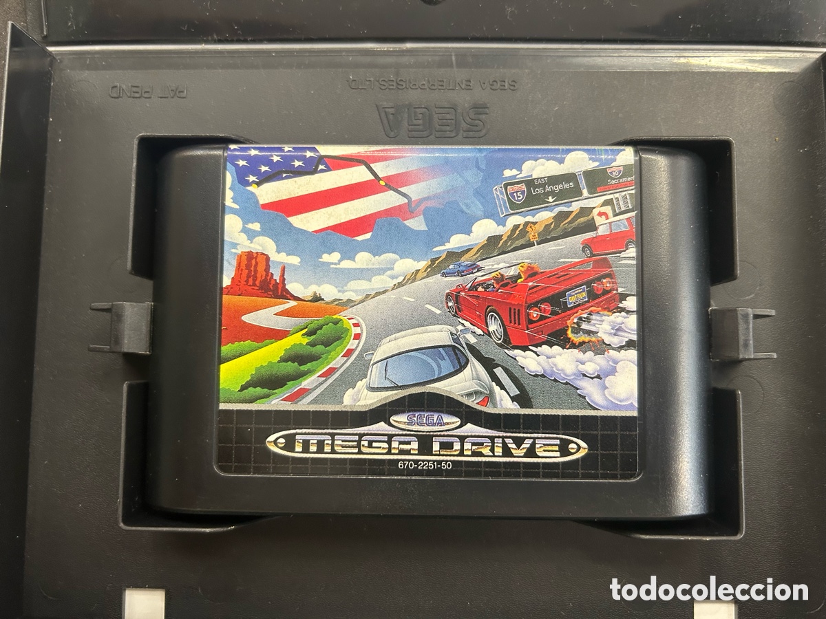Videojuegos y consolas: Mega drive Turbo Out Run - Foto 5