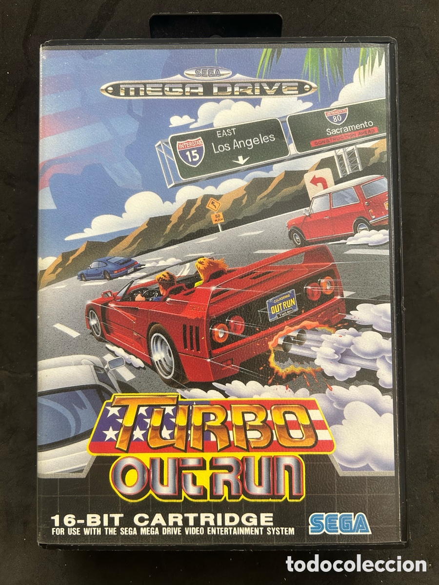 Videojuegos y consolas: Mega drive Turbo Out Run - Foto 1