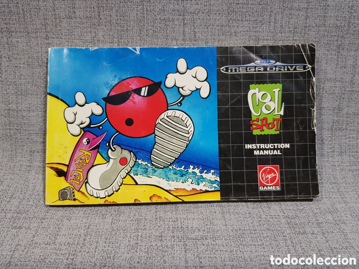 Videojuegos y consolas: MANUAL COOL SPOT COOLSPOT SEGA MEGA DRIVE - Foto 2