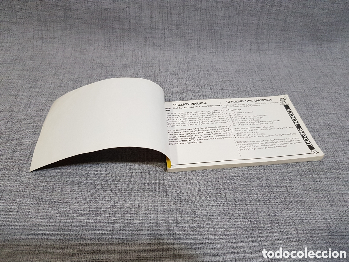 Videojuegos y consolas: MANUAL COOL SPOT COOLSPOT SEGA MEGA DRIVE - Foto 12
