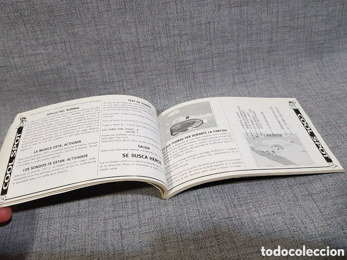 Videojuegos y consolas: MANUAL COOL SPOT COOLSPOT SEGA MEGA DRIVE - Foto 14