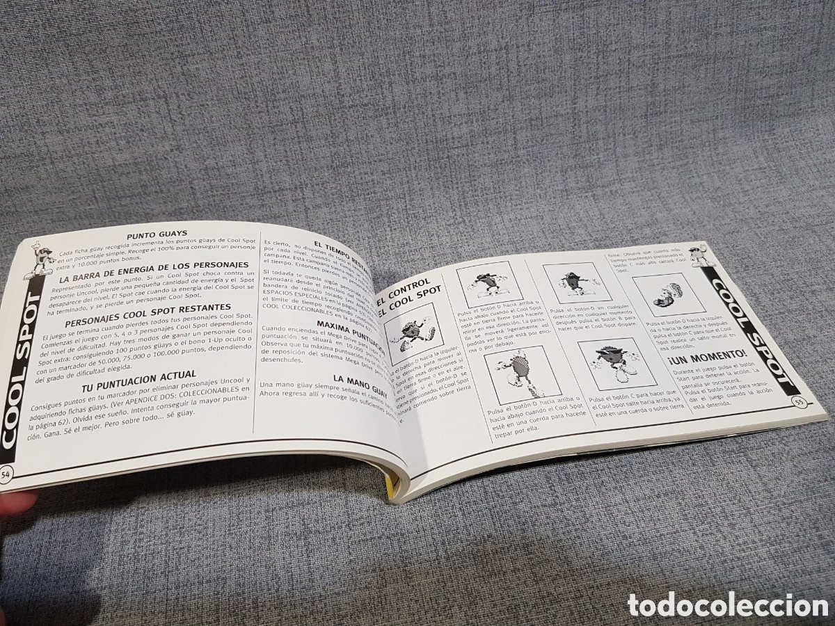 Videojuegos y consolas: MANUAL COOL SPOT COOLSPOT SEGA MEGA DRIVE - Foto 15