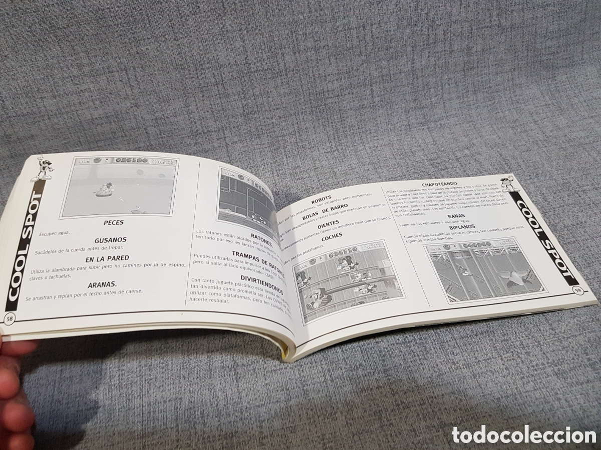Videojuegos y consolas: MANUAL COOL SPOT COOLSPOT SEGA MEGA DRIVE - Foto 16