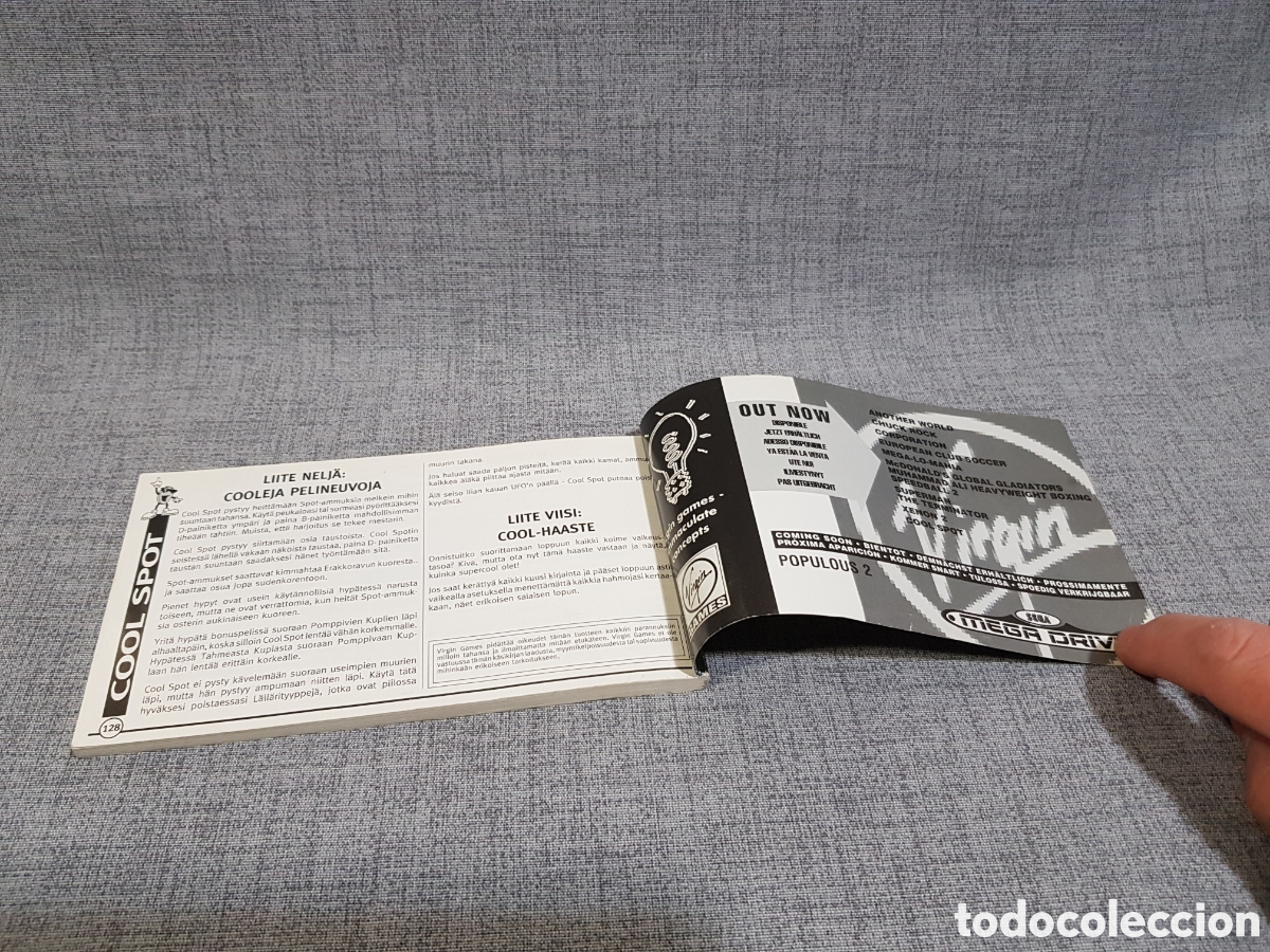 Videojuegos y consolas: MANUAL COOL SPOT COOLSPOT SEGA MEGA DRIVE - Foto 17