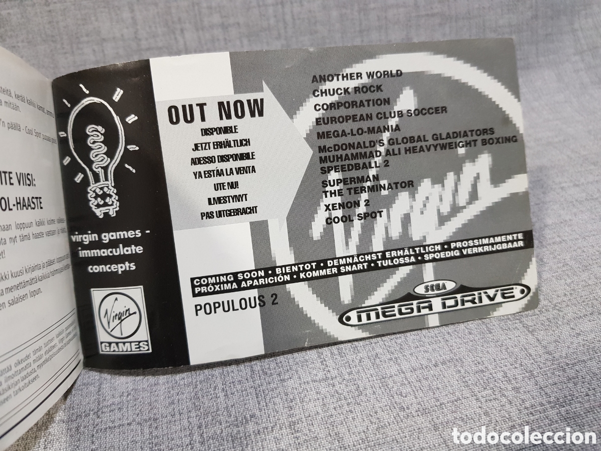 Videojuegos y consolas: MANUAL COOL SPOT COOLSPOT SEGA MEGA DRIVE - Foto 18