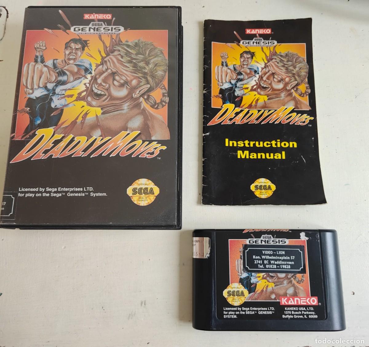 Videojuegos y consolas: Deadly moves sega megadrive genesis - Foto 3