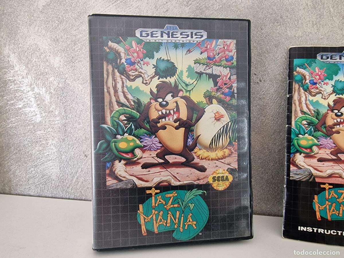 Videojuegos y consolas: TAZMANIA COMPLETO MEGA DRIVE MEGADRIVE - Foto 2