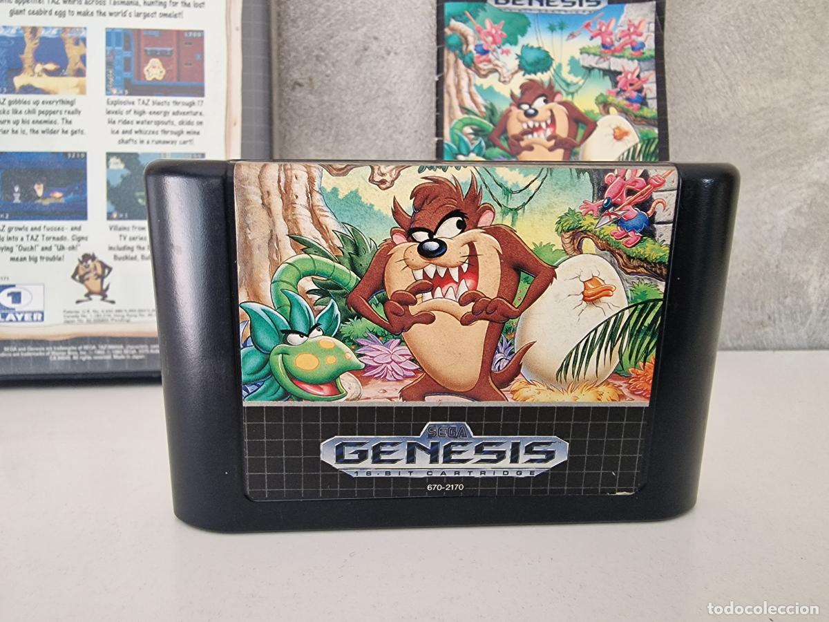Videojuegos y consolas: TAZMANIA COMPLETO MEGA DRIVE MEGADRIVE - Foto 5