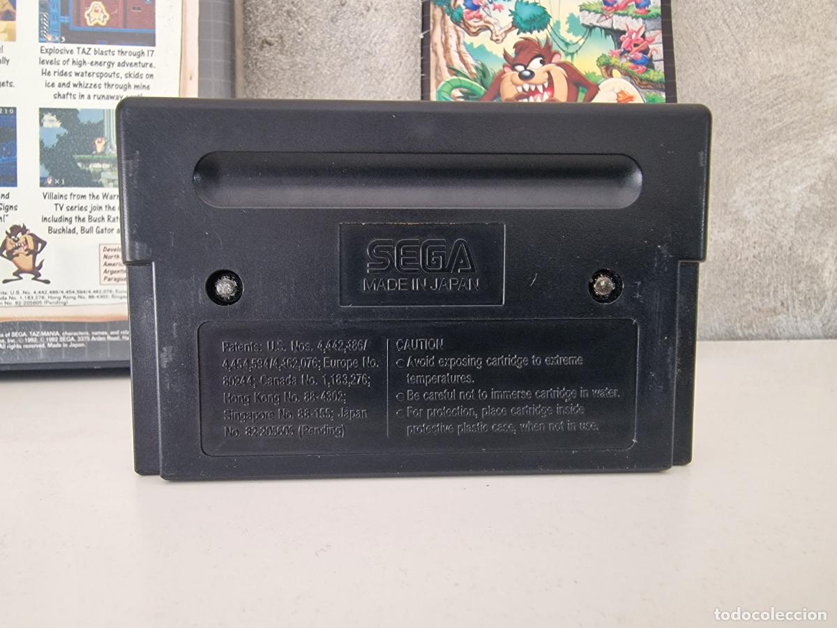 Videojuegos y consolas: TAZMANIA COMPLETO MEGA DRIVE MEGADRIVE - Foto 7