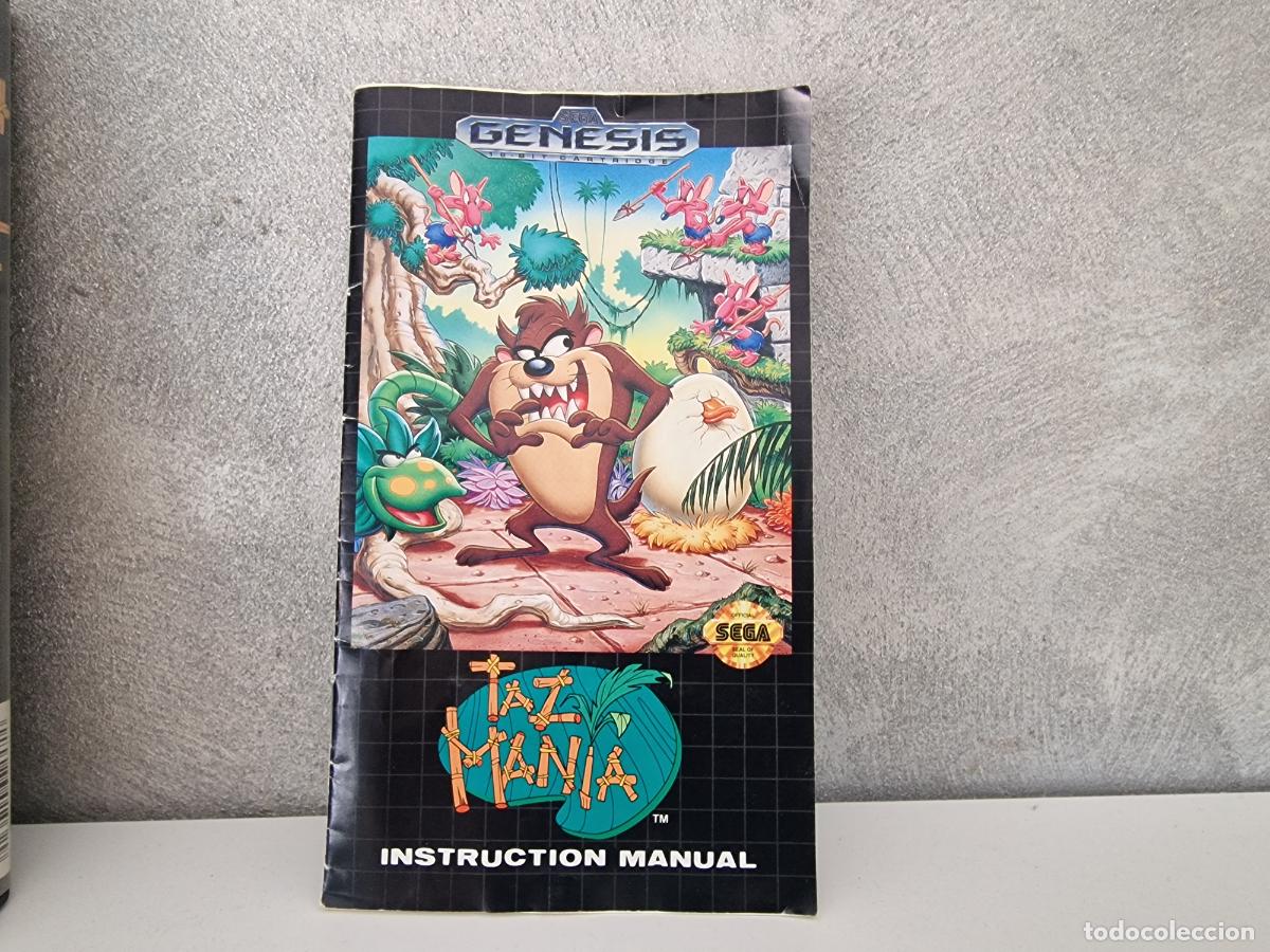 Videojuegos y consolas: TAZMANIA COMPLETO MEGA DRIVE MEGADRIVE - Foto 8