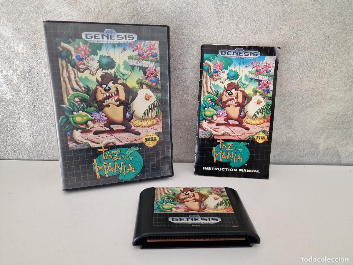 Videojuegos y consolas: TAZMANIA COMPLETO MEGA DRIVE MEGADRIVE - Foto 1