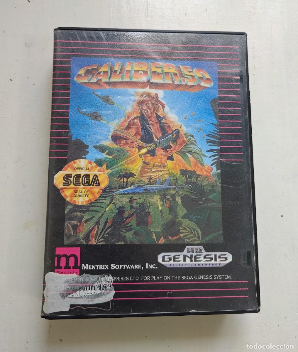 Videojuegos y consolas: Caliber 50 sega megadrive genesis - Foto 1