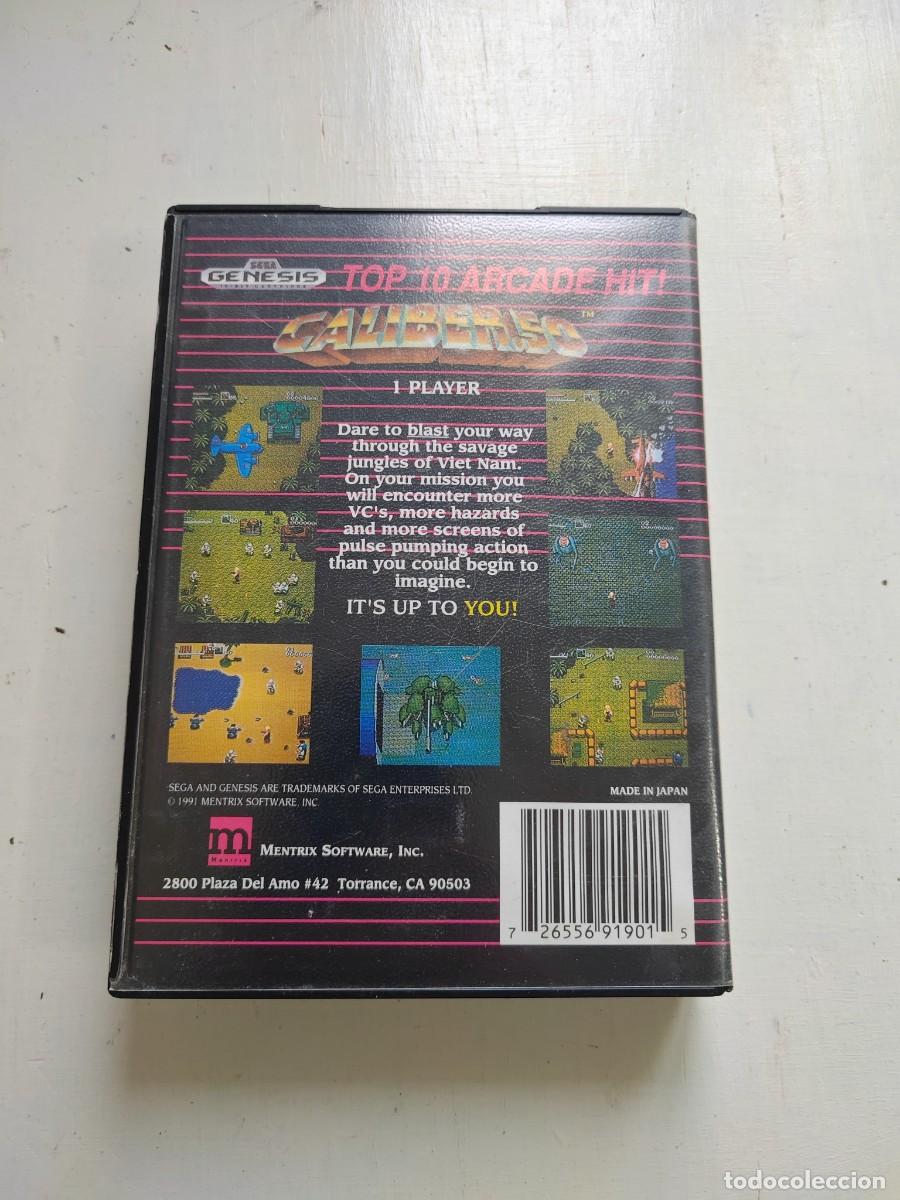 Videojuegos y consolas: Caliber 50 sega megadrive genesis - Foto 2
