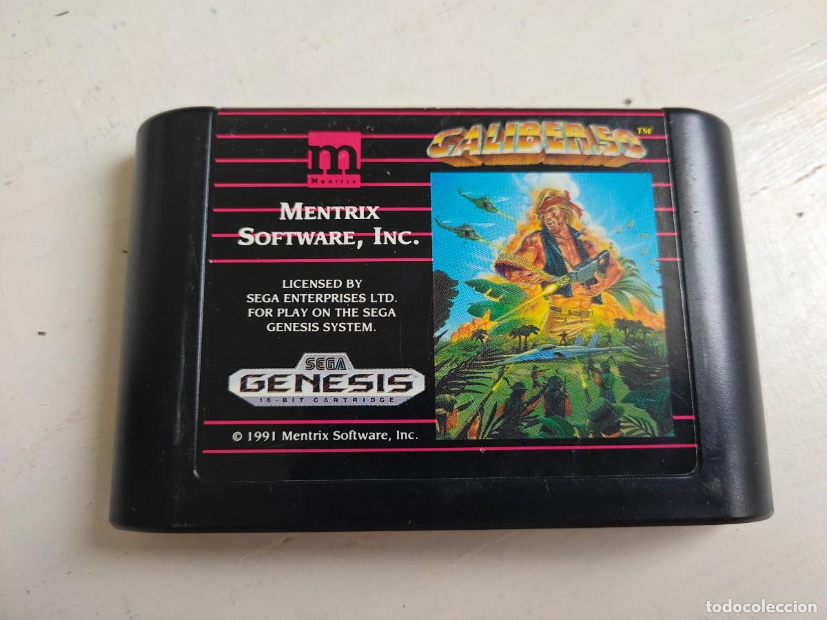 Videojuegos y consolas: Caliber 50 sega megadrive genesis - Foto 4