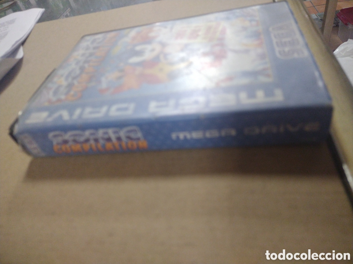 Videojuegos y consolas: Sonic complitation. S&oacute;lo caja. Sega - Foto 2