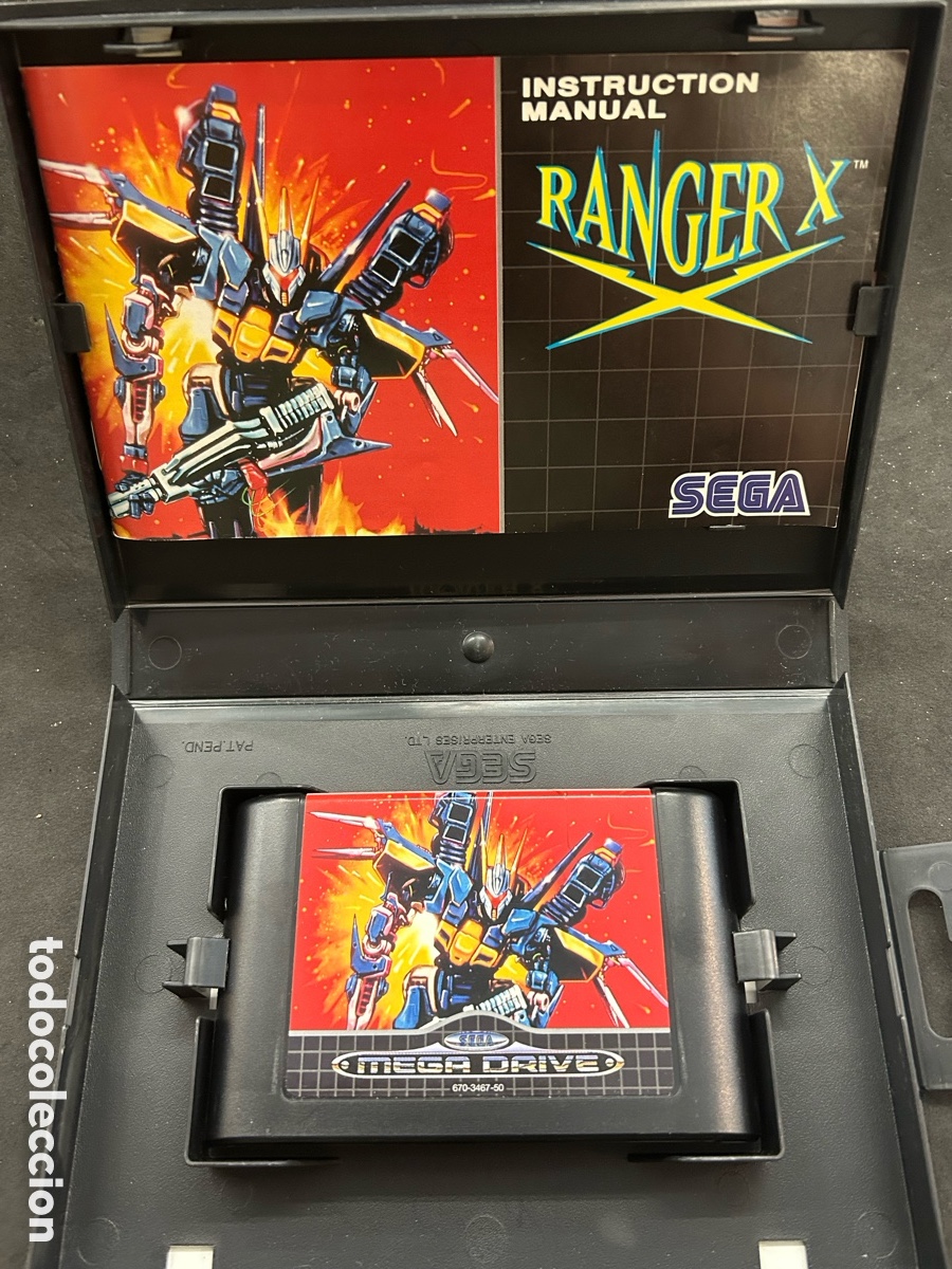 Videojuegos y consolas: Juego Mega Drive Ranger X - Foto 4