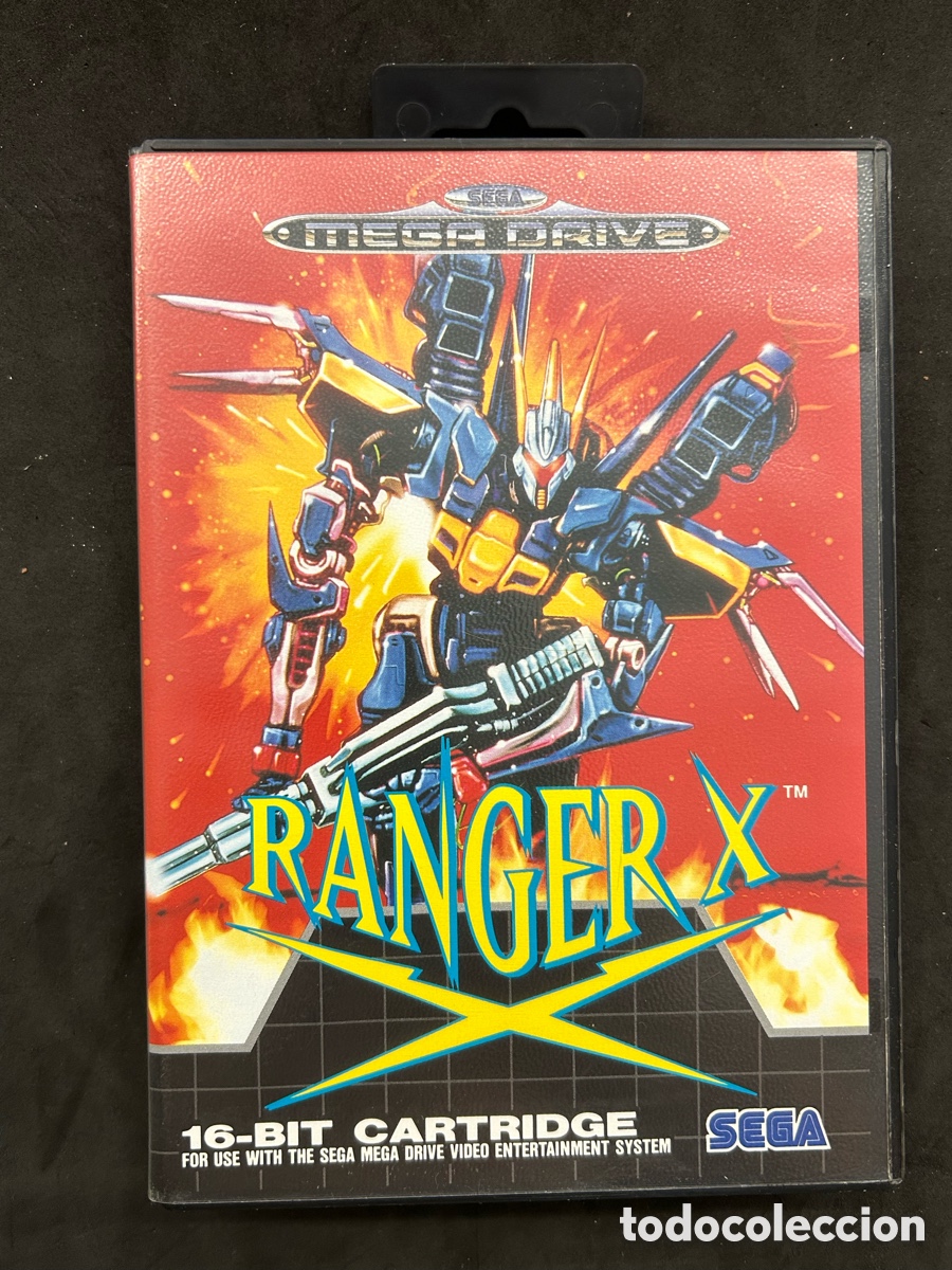 Videojuegos y consolas: Juego Mega Drive Ranger X - Foto 1