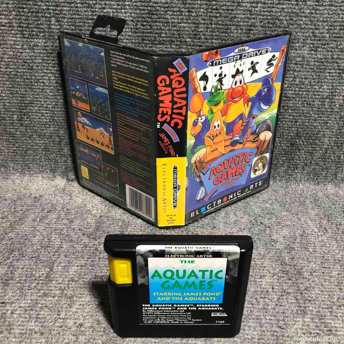 Videojuegos y consolas: THE AQUATIC GAMES SEGA MEGA DRIVE - Foto 1