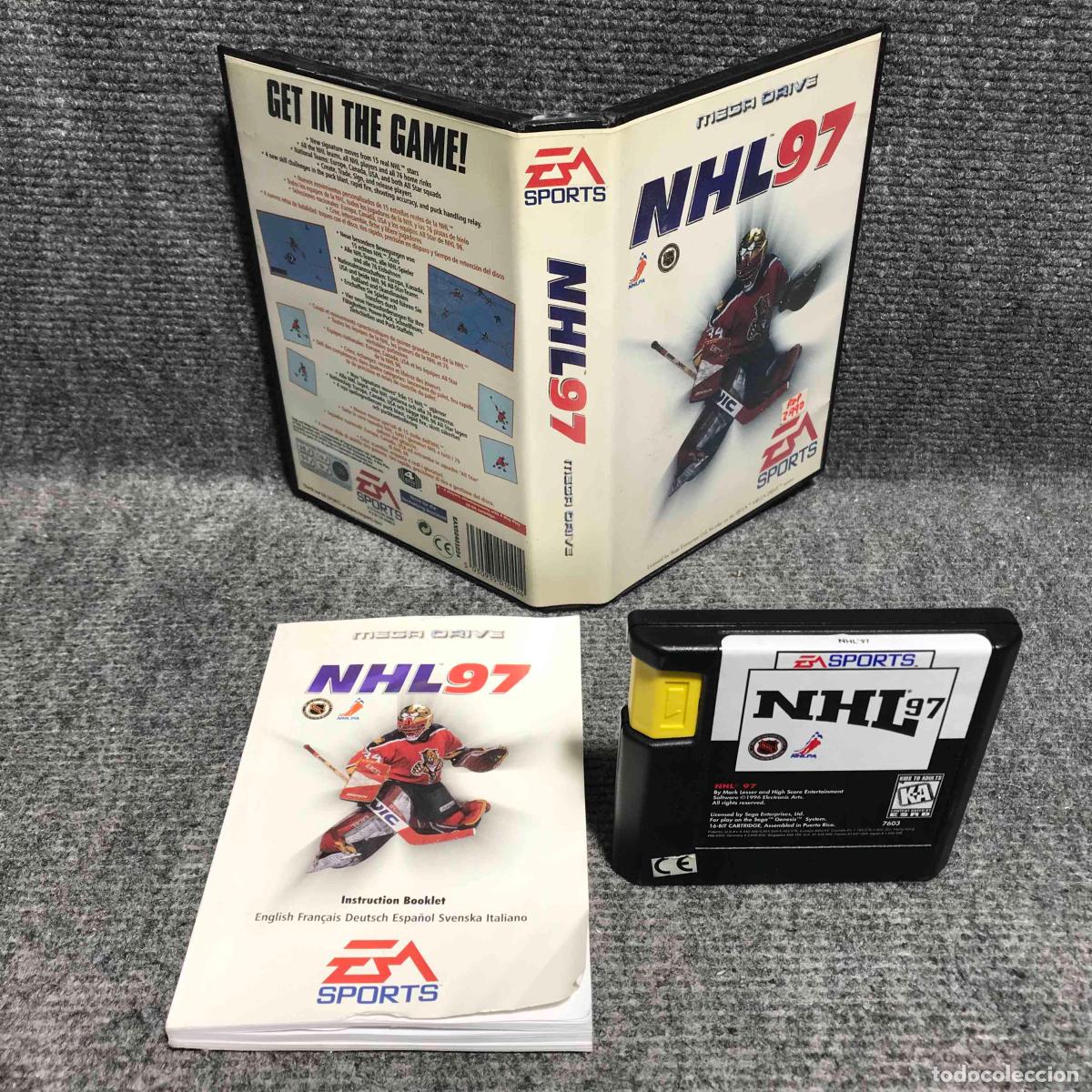 Videojuegos y consolas: NHL 97 SEGA MEGA DRIVE - Foto 1