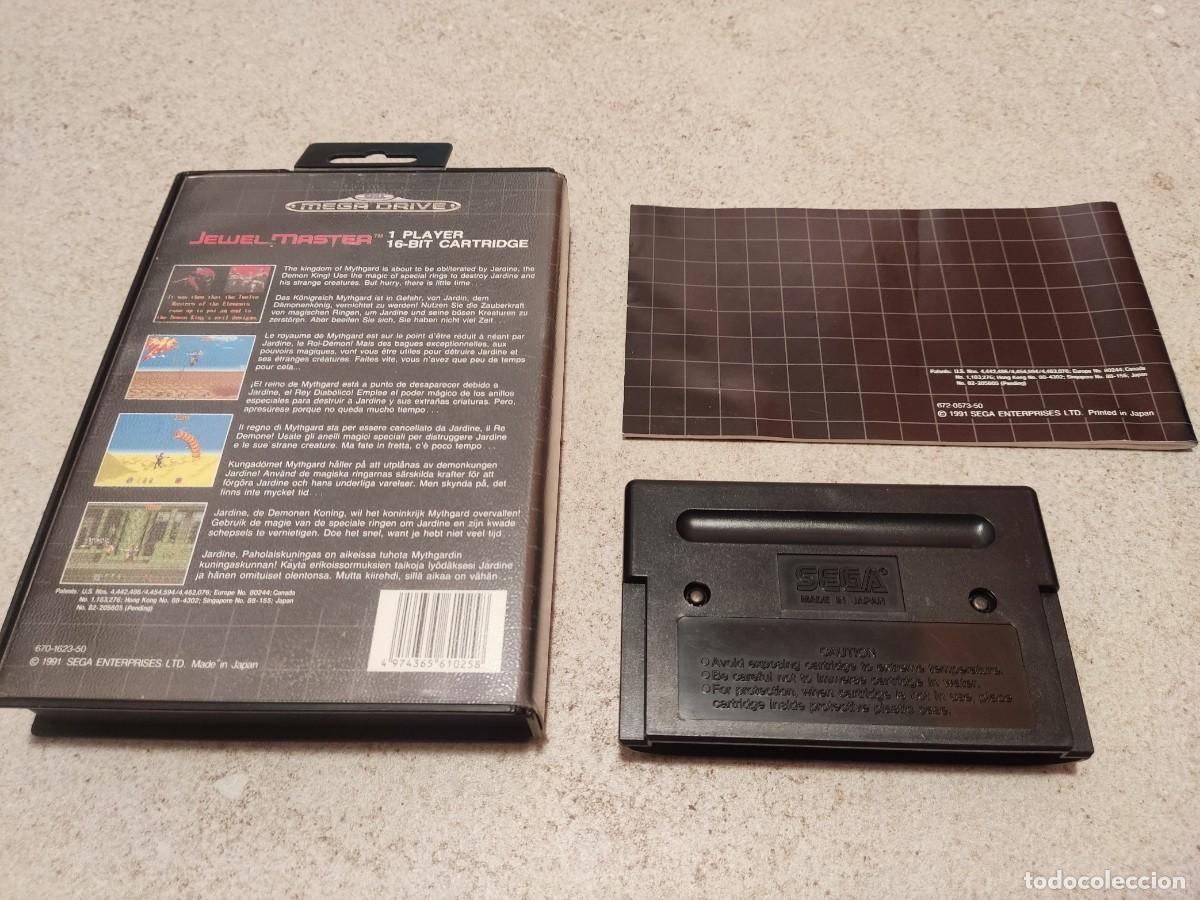 Videojuegos y consolas: JEWEL MASTER Mega Drive PAL Megadrive - Foto 2
