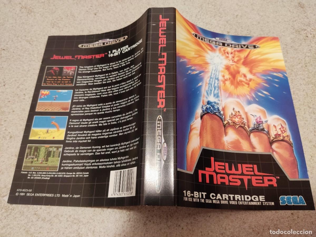 Videojuegos y consolas: JEWEL MASTER Mega Drive PAL Megadrive - Foto 4