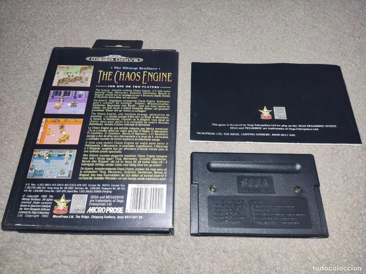 Videojuegos y consolas: THE CHAOS ENGINE Mega Drive PAL Megadrive - Foto 2