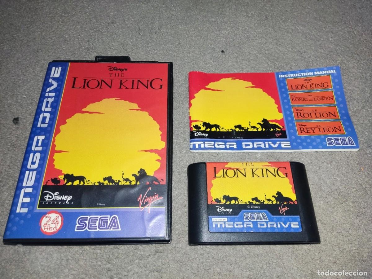 Videojuegos y consolas: EL REY LE&Oacute;N Mega Drive PAL Megadrive - Foto 1