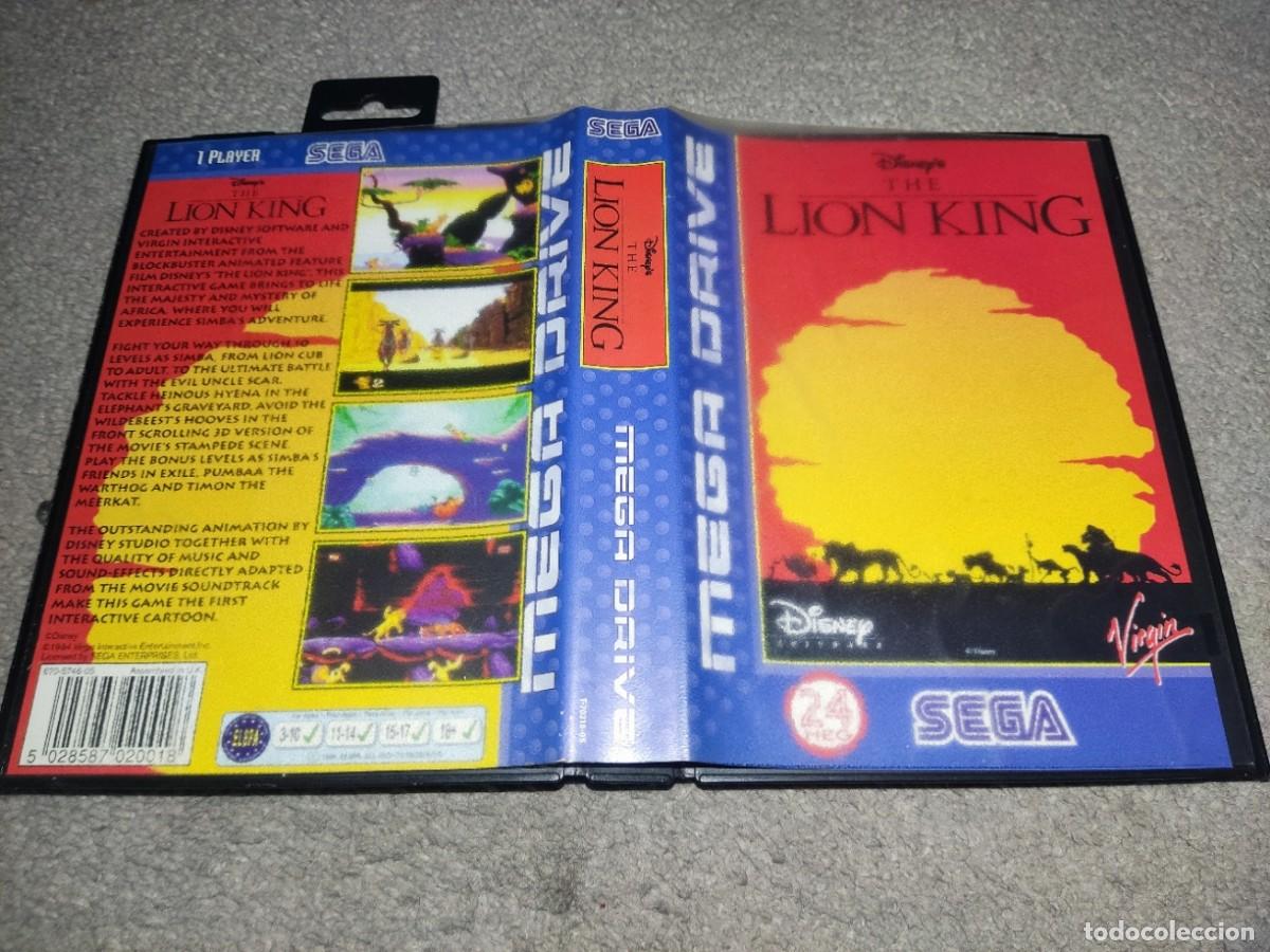 Videojuegos y consolas: EL REY LE&Oacute;N Mega Drive PAL Megadrive - Foto 3