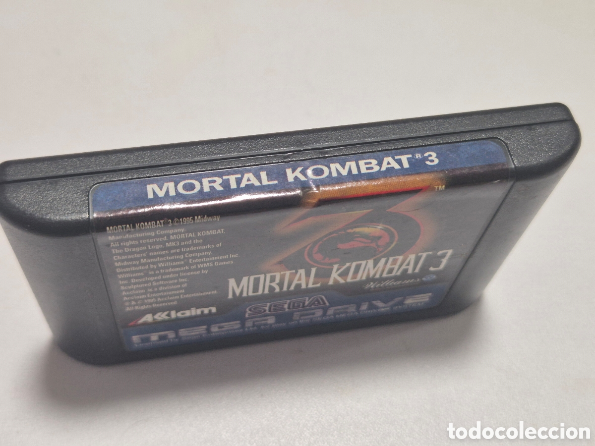 Videojuegos y consolas: MORTAL KOMBAT 3 . Mega drive - Foto 3