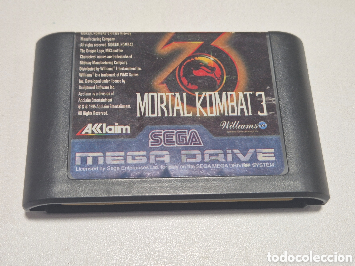 Videojuegos y consolas: MORTAL KOMBAT 3 . Mega drive - Foto 1