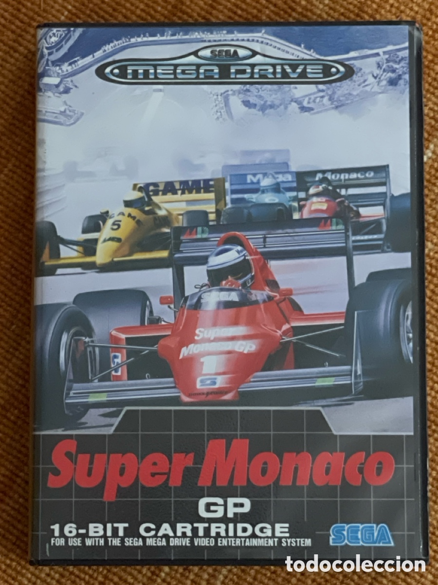 Videojuegos y consolas: S&uacute;per M&oacute;naco GP [Mega Drive] - Foto 1
