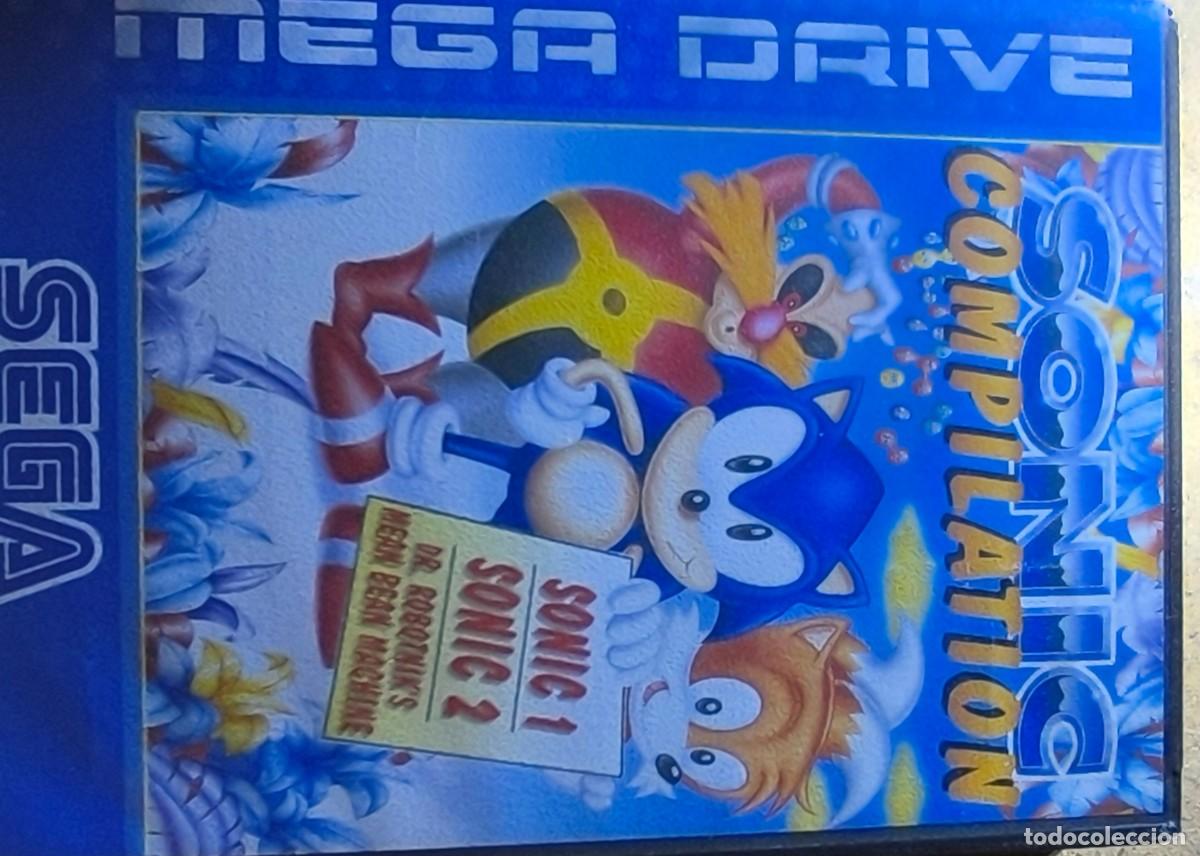 Videojuegos y consolas: Sonic Compilation videojuego Mega Drive Sega - Foto 3