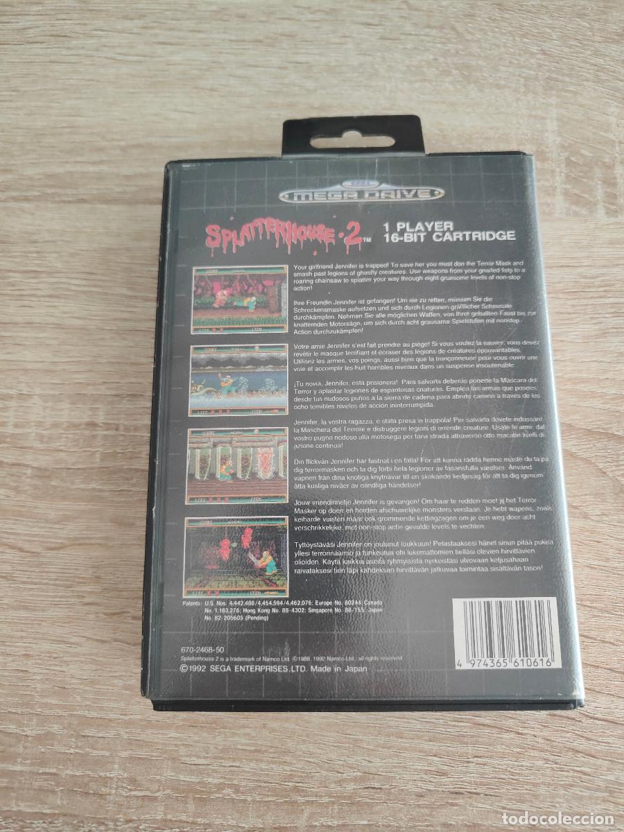 Videojuegos y consolas: Splatterhouse 2 - Sega Mega Drive - Foto 3