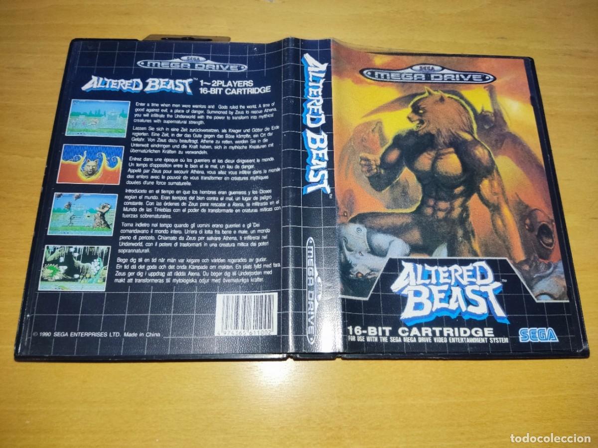 Videojuegos y consolas: ALTERED BEAST Mega Drive PAL Megadrive - Foto 3
