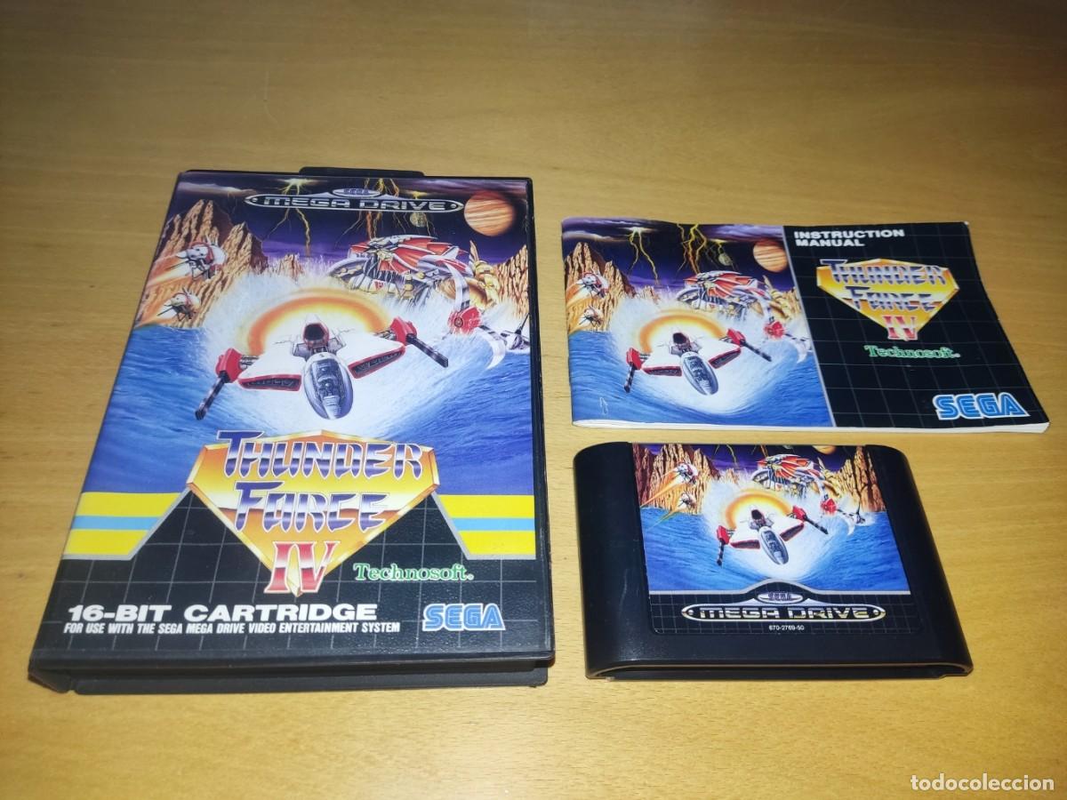 Videojuegos y consolas: THUNDER FORCE IV Mega Drive PAL Megadrive - Foto 1