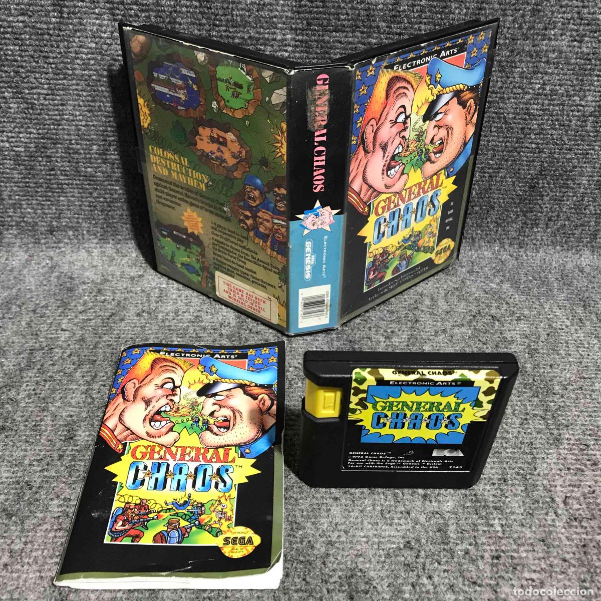 Videojuegos y consolas: GENERAL CHAOS (GENESIS) - Foto 1