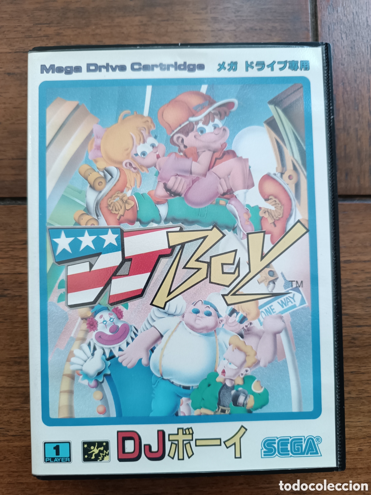 Videojuegos y consolas: MD DJ Boy Mega Drive (Ntsc Jap) - Foto 1