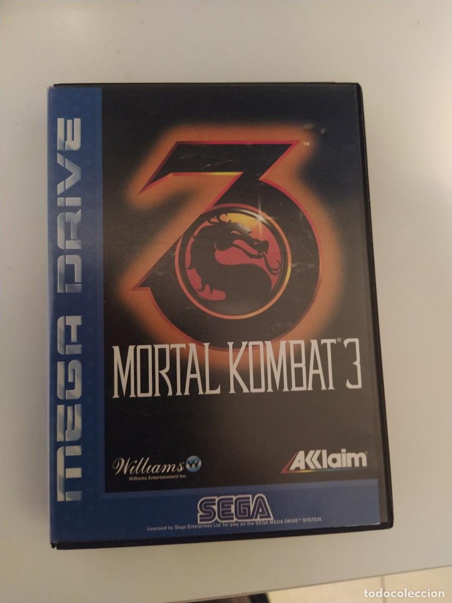 Videojuegos y consolas: MORTAL KOMBAT 3 SEGA MEGADRIVE COMPLETO , ORIGINAL - Foto 1
