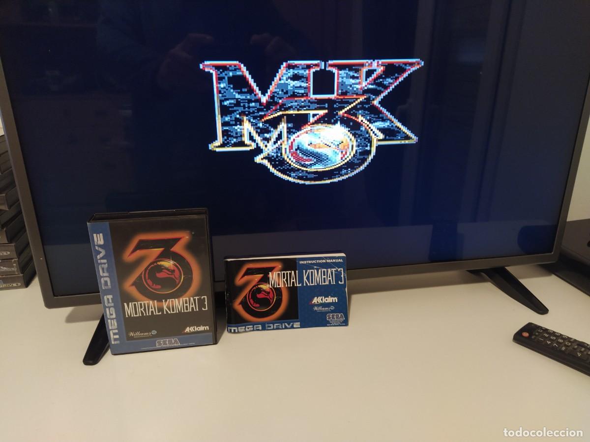 Videojuegos y consolas: MORTAL KOMBAT 3 SEGA MEGADRIVE COMPLETO , ORIGINAL - Foto 2