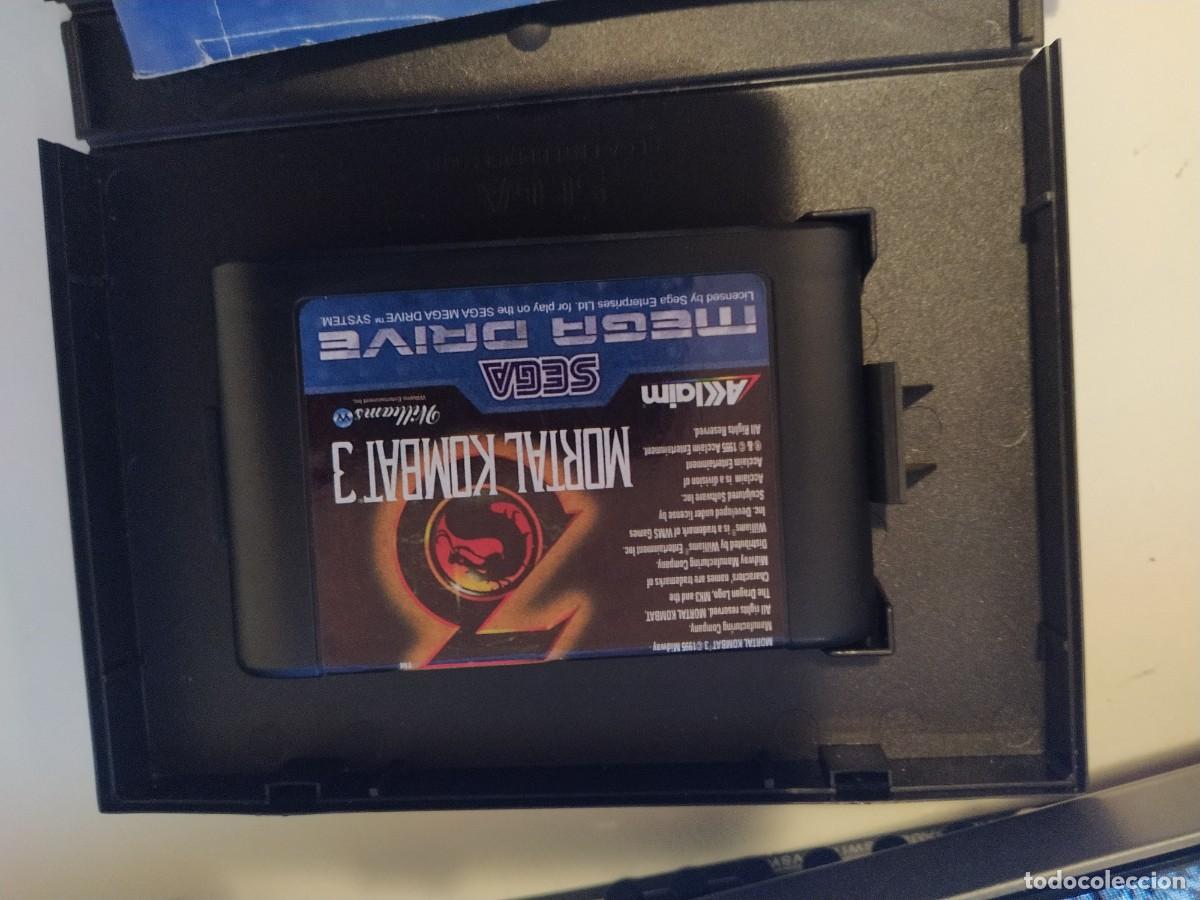 Videojuegos y consolas: MORTAL KOMBAT 3 SEGA MEGADRIVE COMPLETO , ORIGINAL - Foto 8