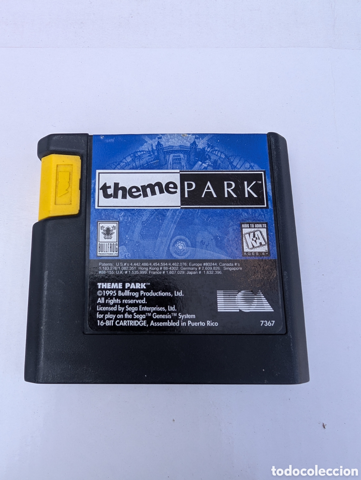 Videojuegos y consolas: Theme Park Megadrive Sega - Foto 1