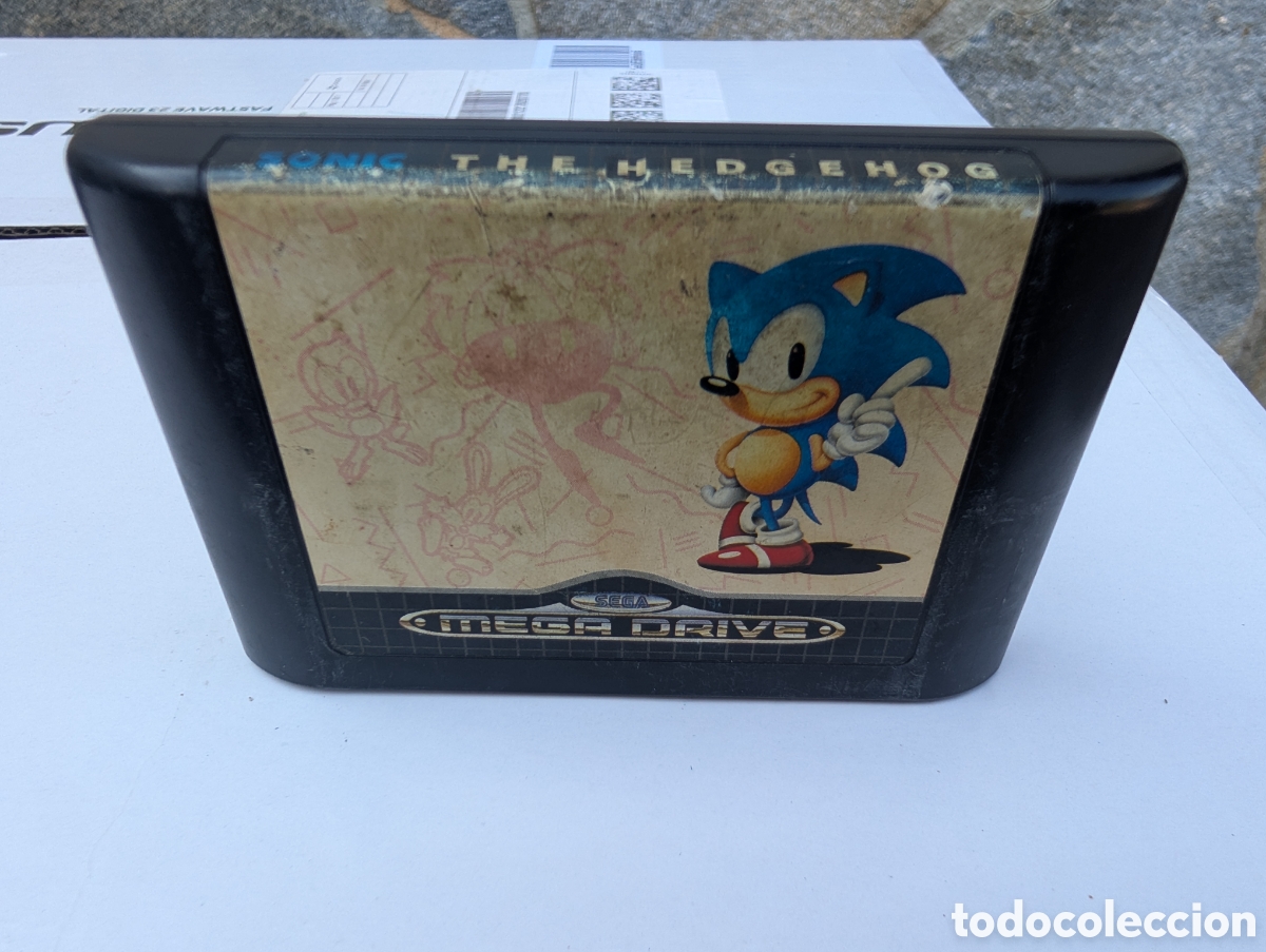 Videojuegos y consolas: Sonic The Hedgehog Megadrive Sega - Foto 1