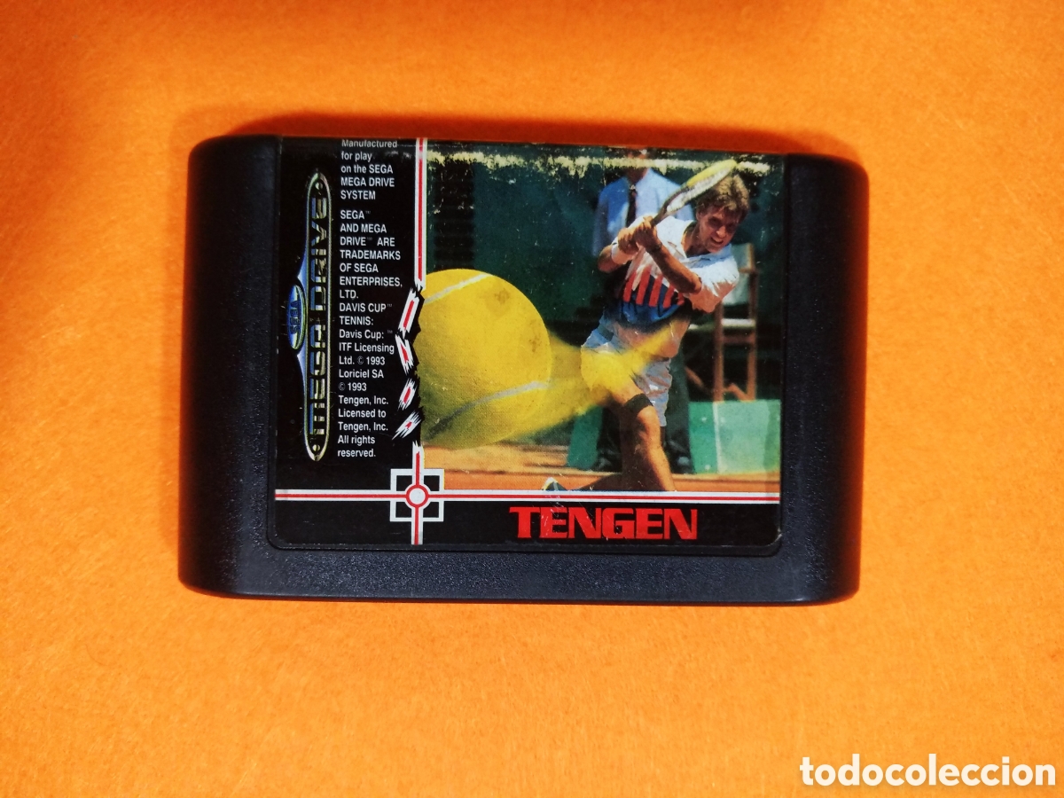 Videojuegos y consolas: Mega Drive - Davis Cup Tennis - Foto 1