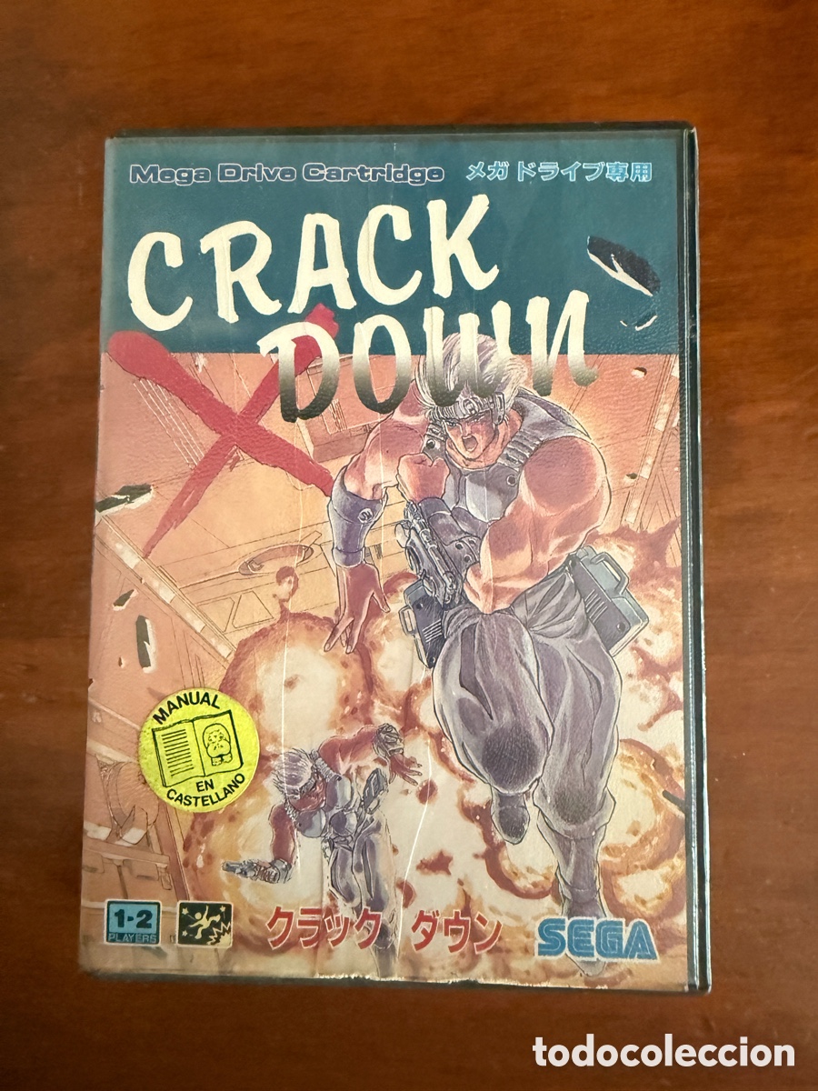 Lot De Jeux Sega Megadrive JAP - Crack Down, Vermilion, Sorcerian, état Correct Pour Collectionneurs