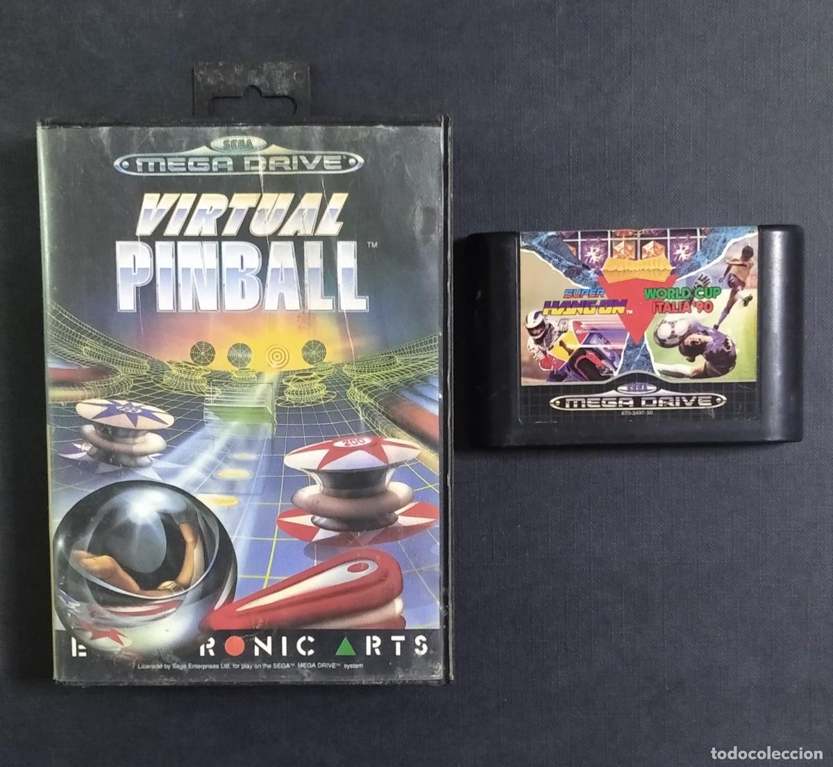 Videojuegos y consolas: Virtual pinball - Mega games 1 - Mega Drive - Foto 1