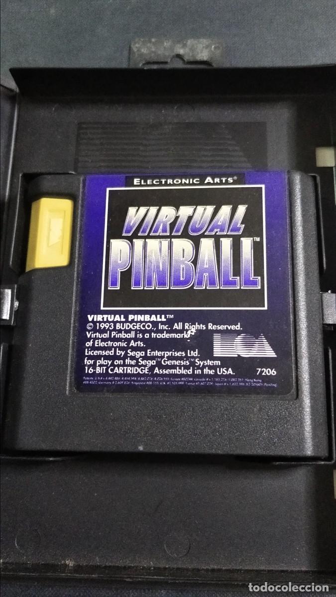 Videojuegos y consolas: Virtual pinball - Mega games 1 - Mega Drive - Foto 2
