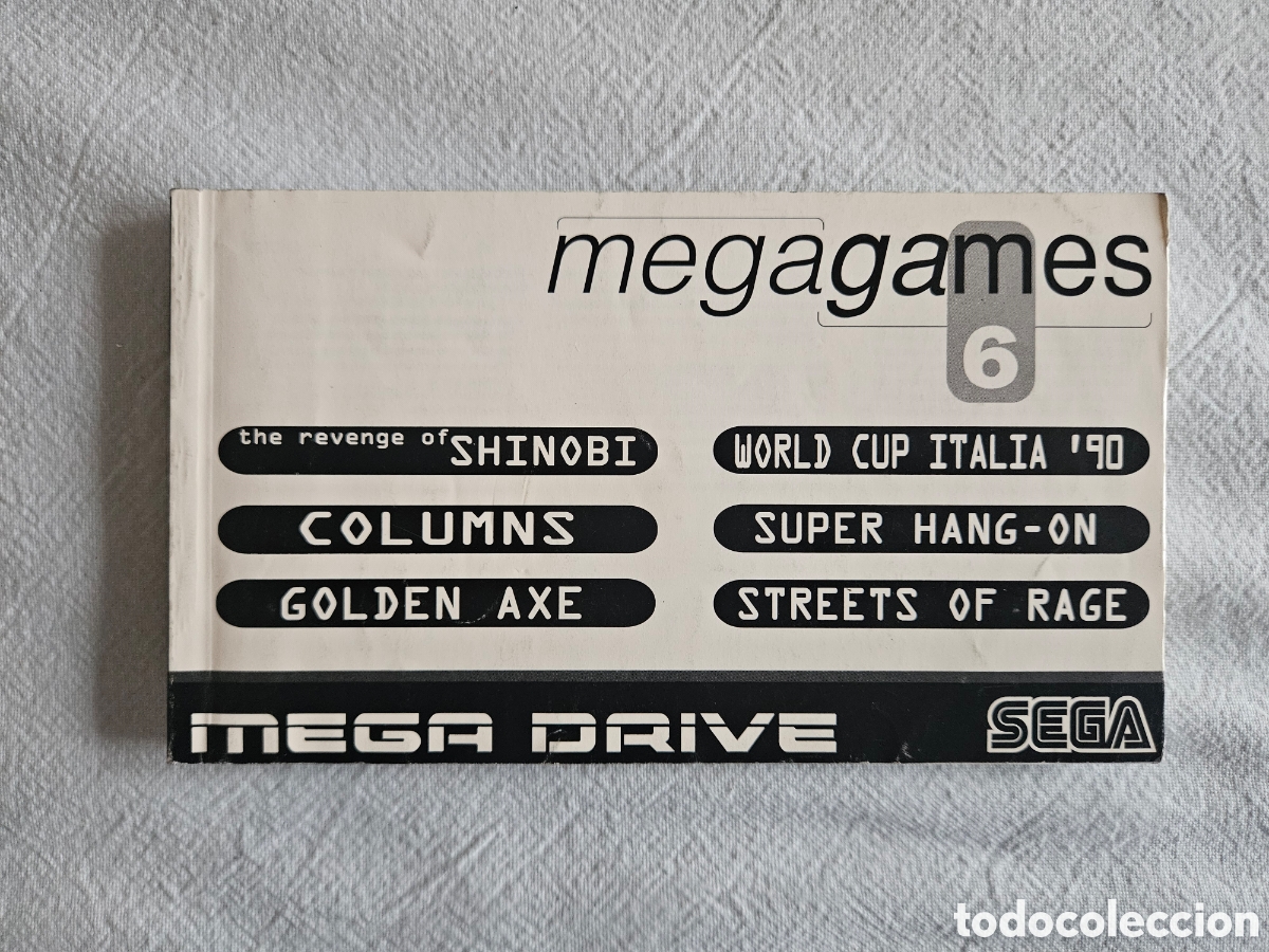 Videojuegos y consolas: Sega Megadrive manual megagames 6 - Foto 1