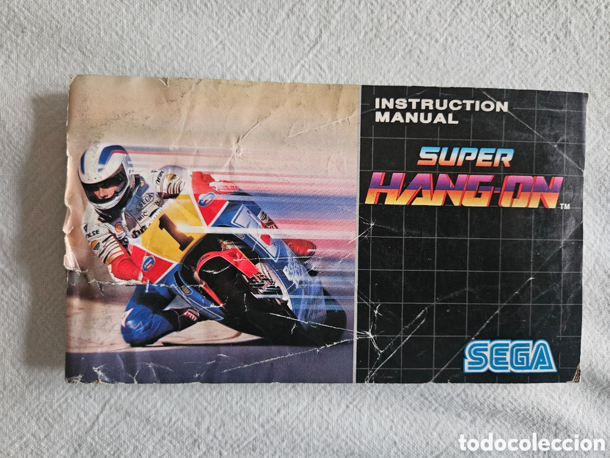 Videojuegos y consolas: Sega Megadrive manual Super Hang On - Foto 1