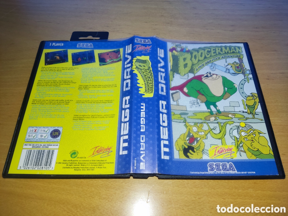 Videojuegos y consolas: BOOGERMAN Mega Drive Megadrive COMPLETO PAL - Foto 3